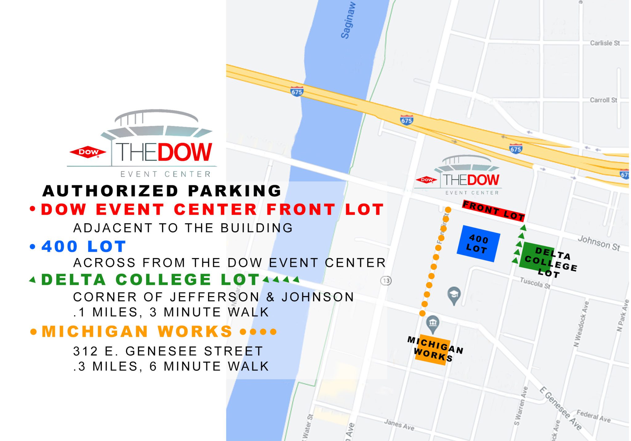 Dow-Event-Center-Authorized-Parking-Map-2022
