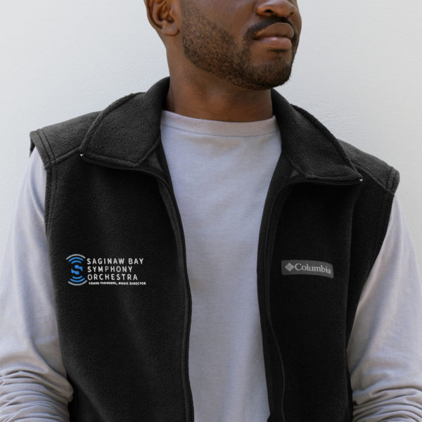 Men’s Columbia fleece vest - Image 2