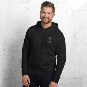 SBSO Sound Wave Embroidered Hoodie