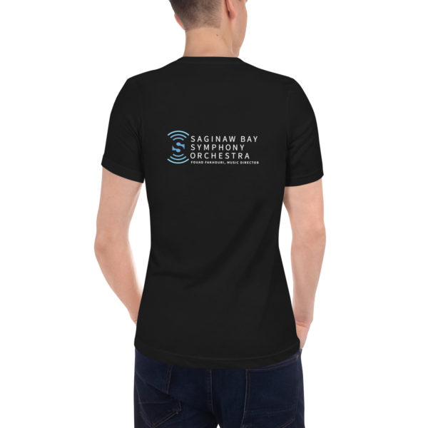 Unisex Short Sleeve V-Neck T-Shirt - Image 4